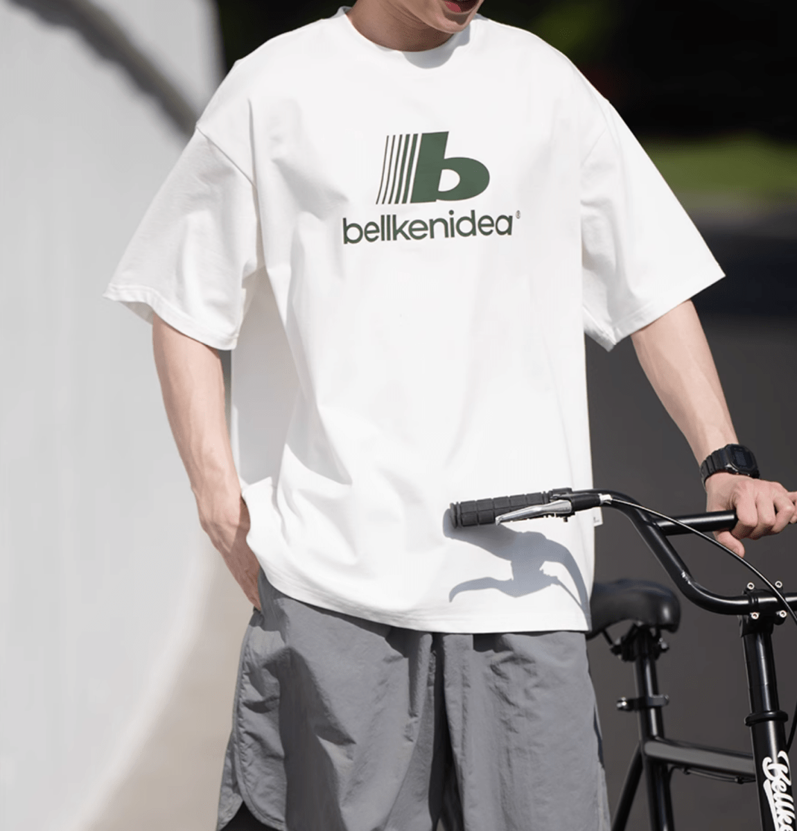 7A抗菌Tシャツ 涼感 マイナスイオン 防ダニ ロゴ 男女兼用 / Logo Print Tee N3816 - メンズファッション通販 NNine(ナイン)