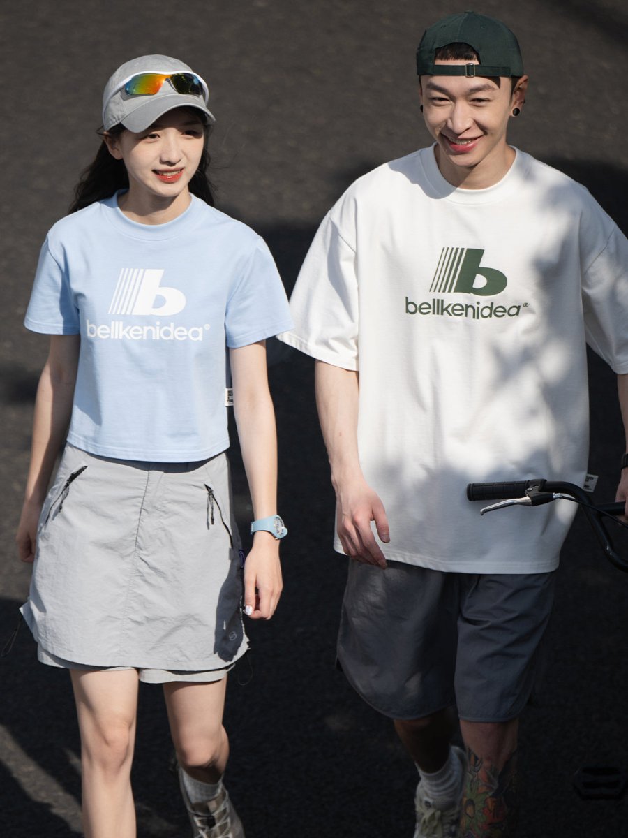 7A抗菌Tシャツ 涼感 マイナスイオン 防ダニ ロゴ 男女兼用 / Logo Print Tee N3816 - メンズファッション通販 NNine(ナイン)