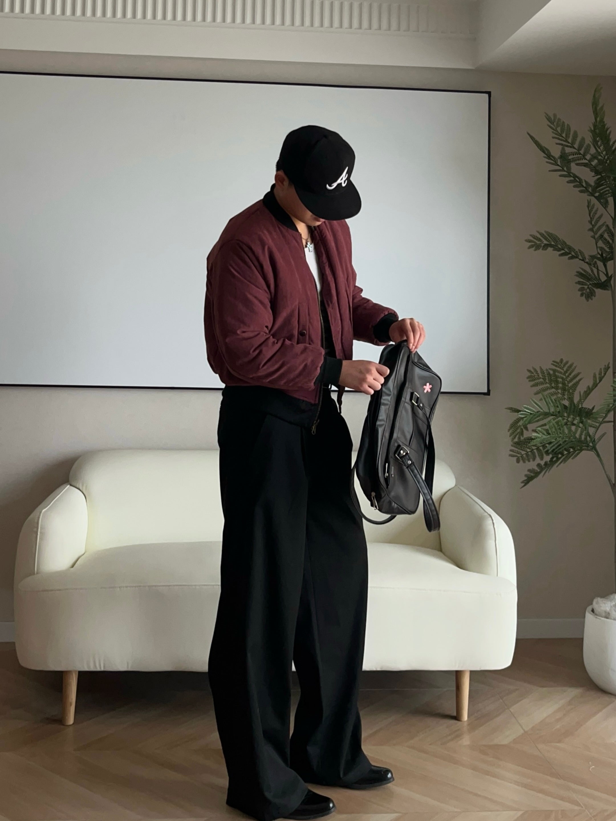 ベルベット&ナイロン・リバーシブル・パデッドMA-1 N6240