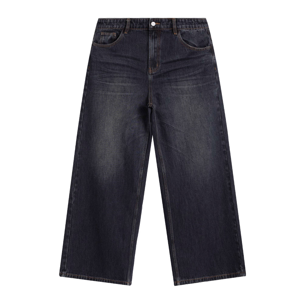 ヴィンテージウォッシュ ワイドデニムパンツ N5944