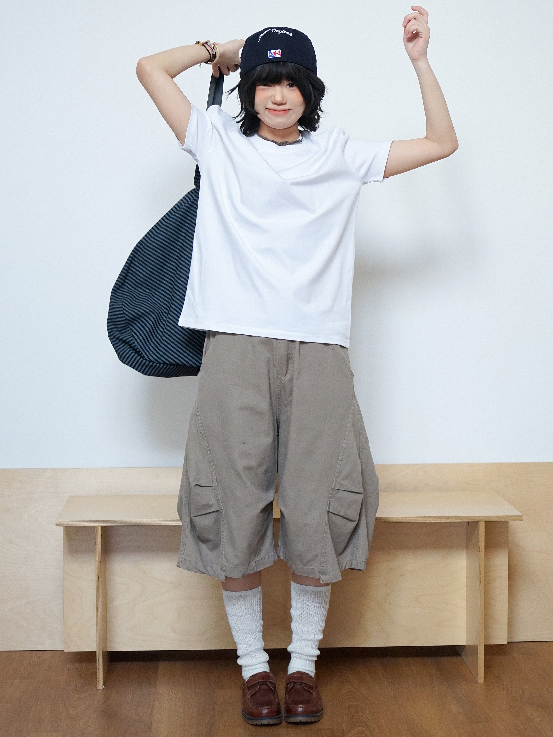 接触冷感ボクシーTシャツ N6806