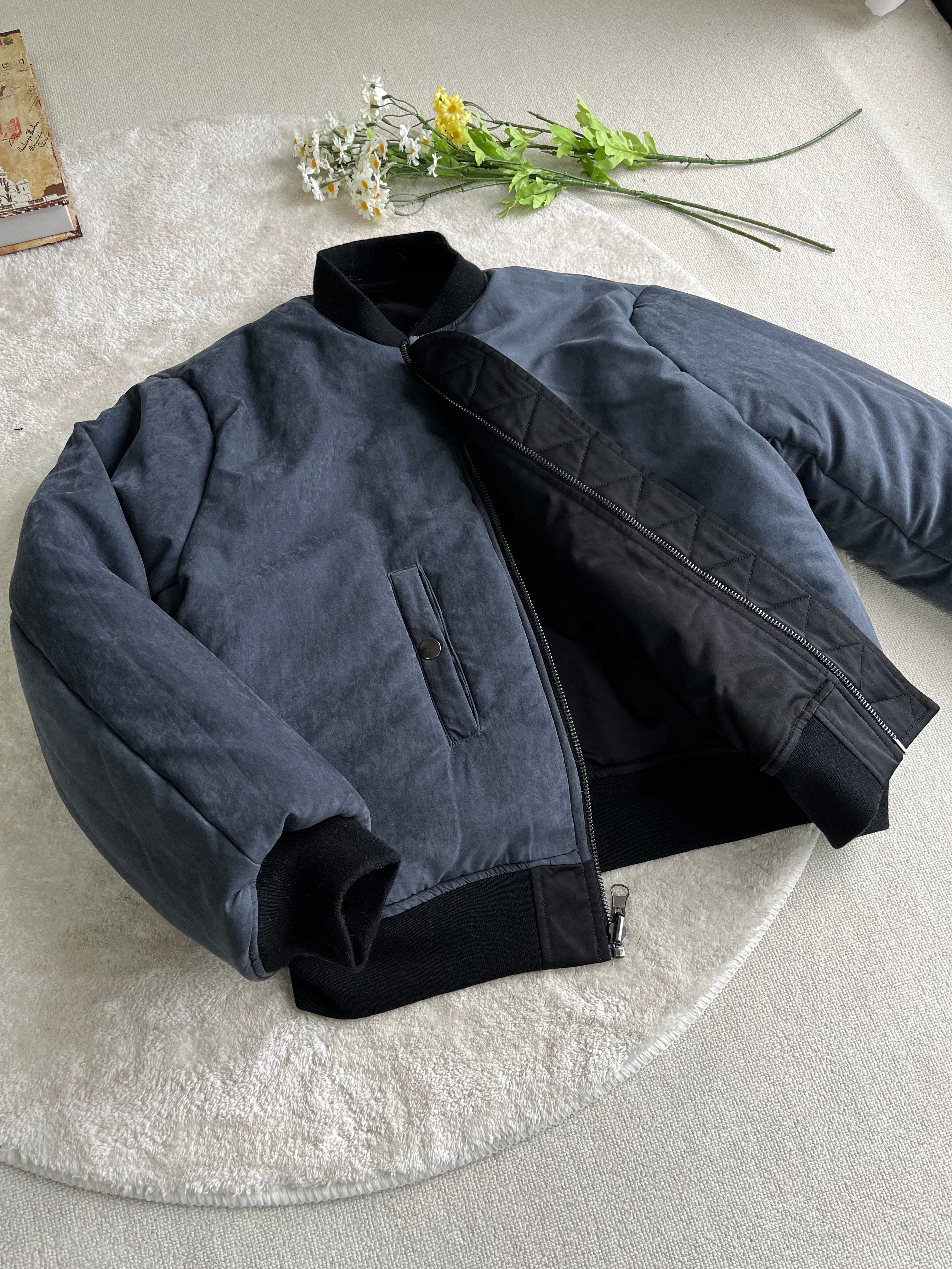 ベルベット&ナイロン・リバーシブル・パデッドMA-1 N6240