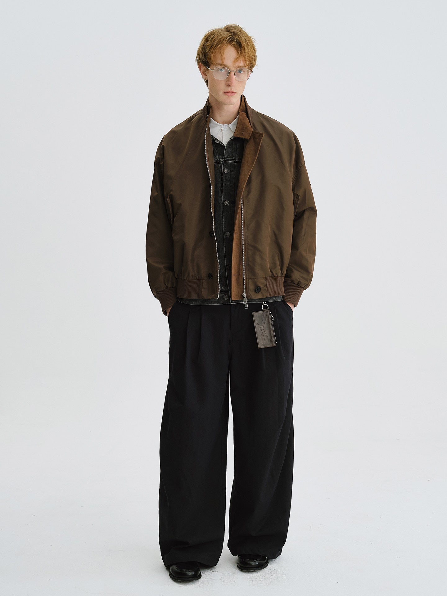 ミリタリースタンドカラー MA-1ブルゾン N6754