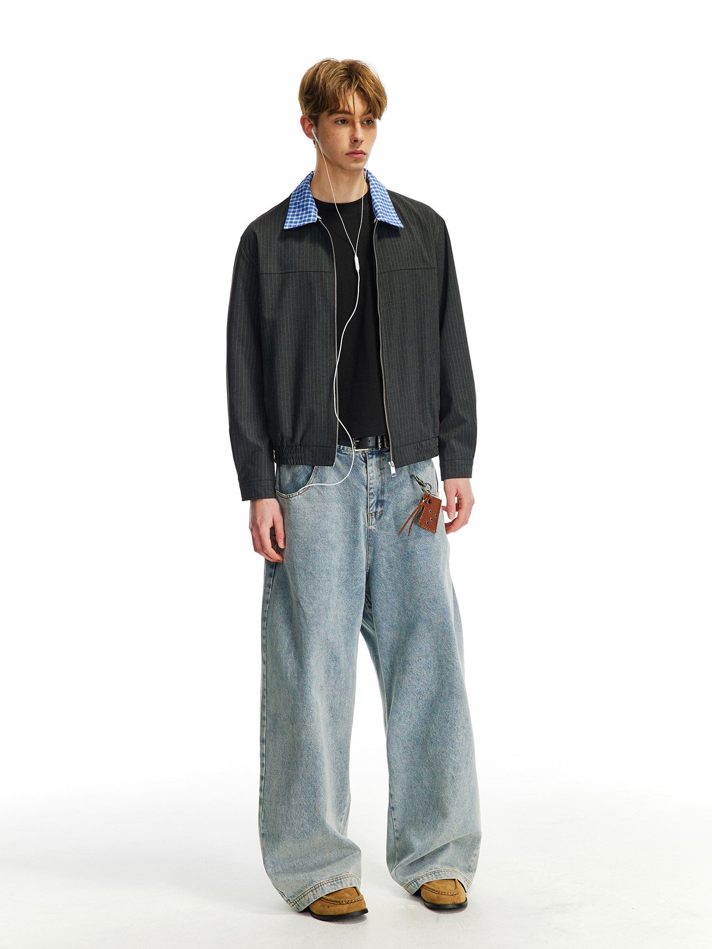 パッチワーク バーン風 クリーンフィットジャケット N6548