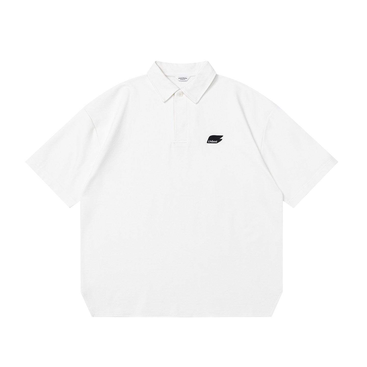 ローマ布混紡 刺繍ロゴ ポロシャツ N6763