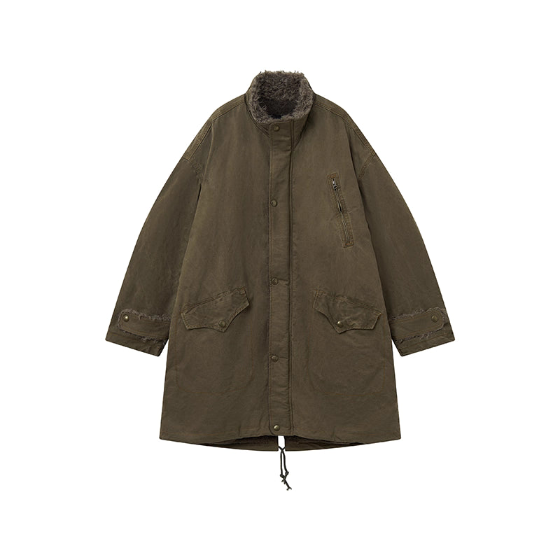 フリース&ウォッシュドツイル・リバーシブルライナー N6110