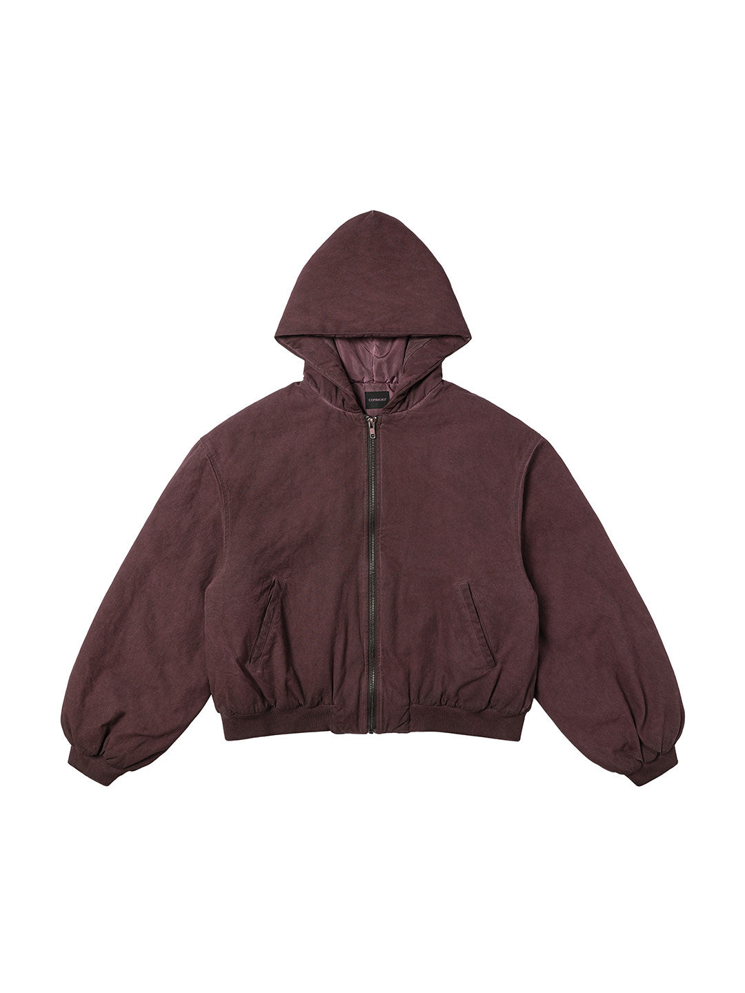 ウォッシュド ダーティレッド パデッドブルゾン N6467