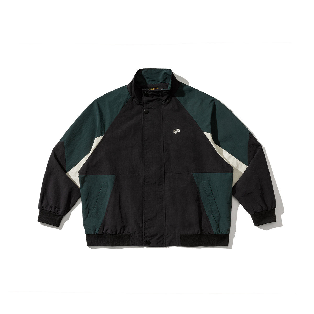 カラーブロック スタンドカラー ワークジャケット N6479