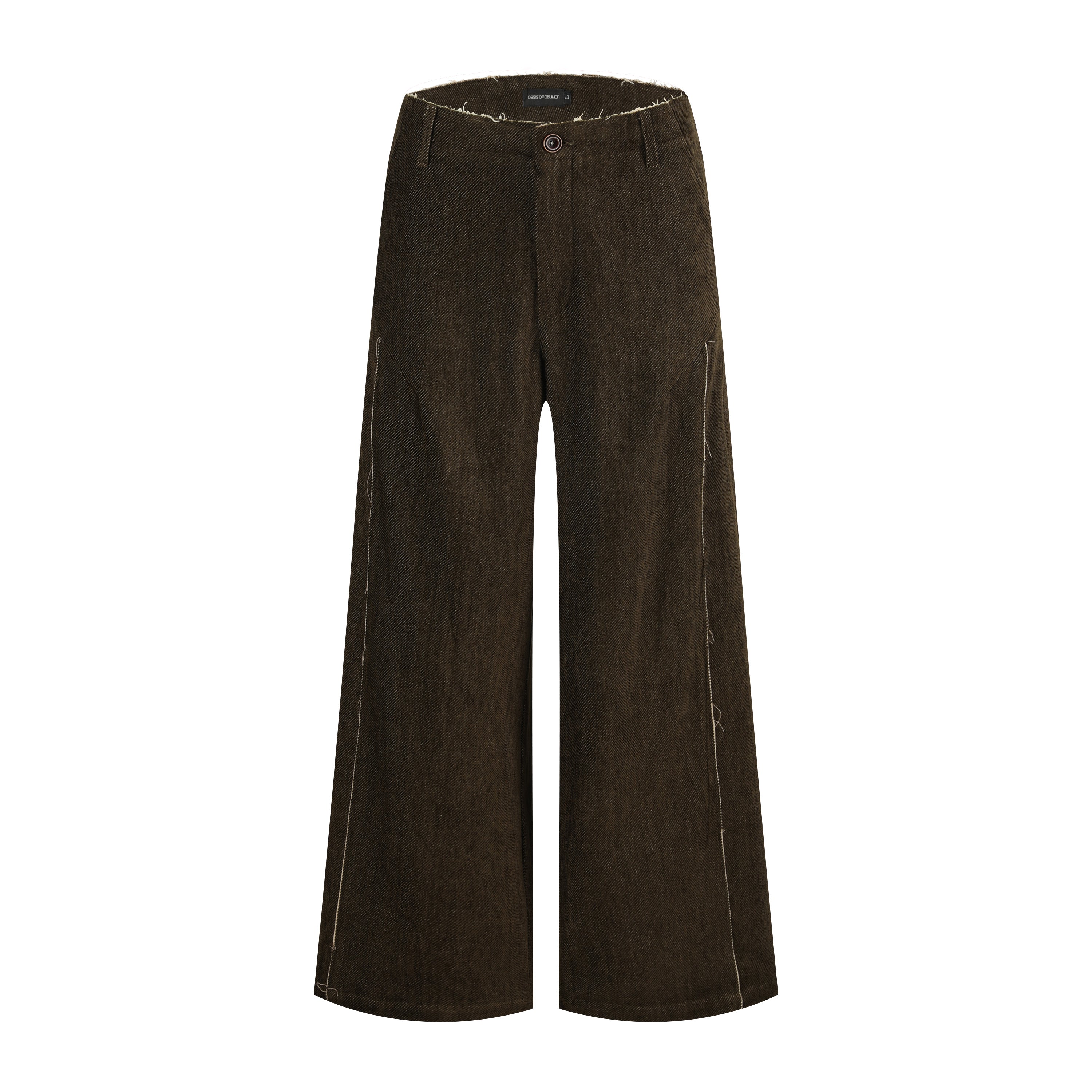 クラックシームワイドトラウザーズ N6193