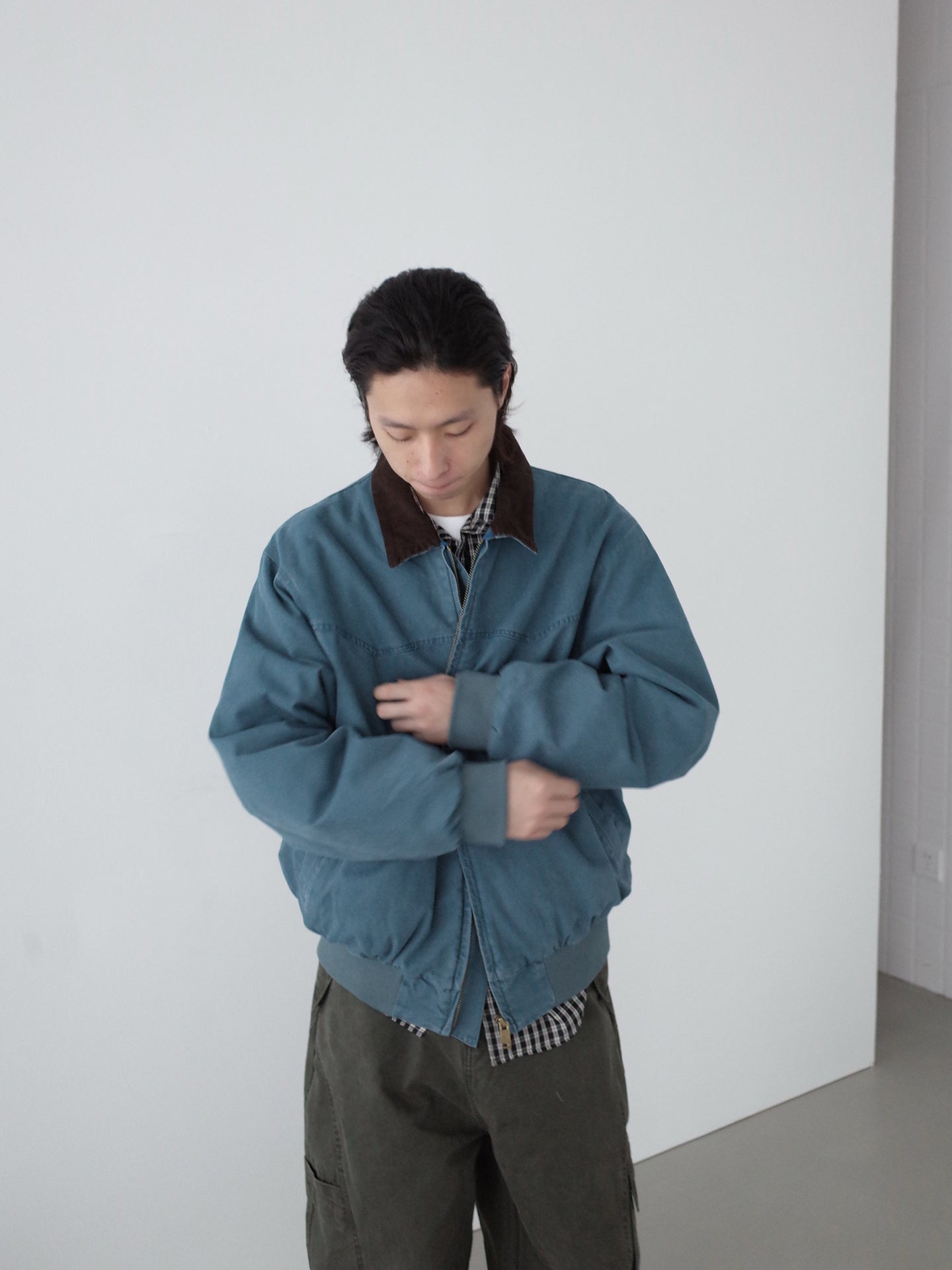 バーンスタイル中綿ワークジャケット ユニセックス N6140