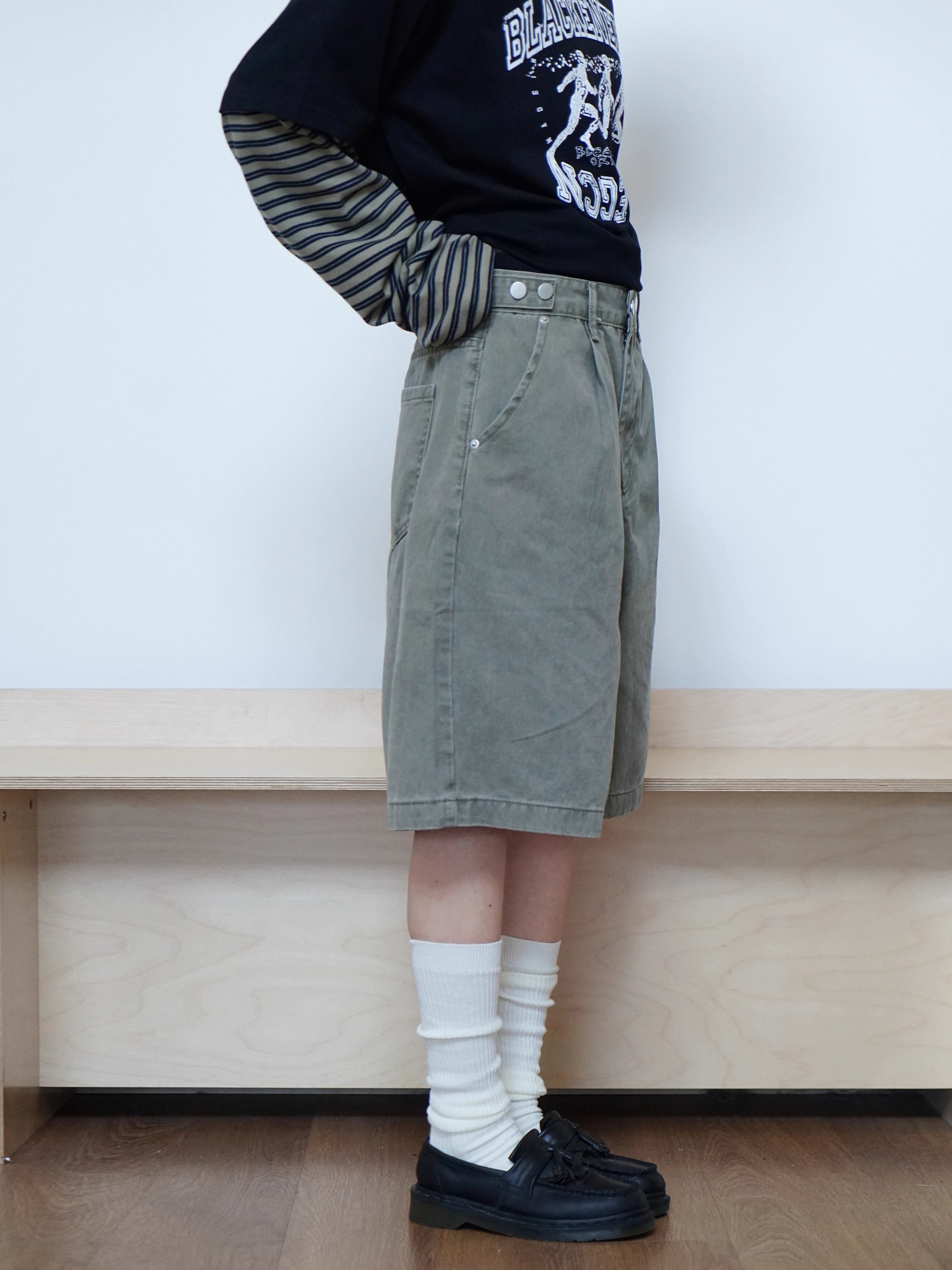 ハーフデニムパンツ N5778