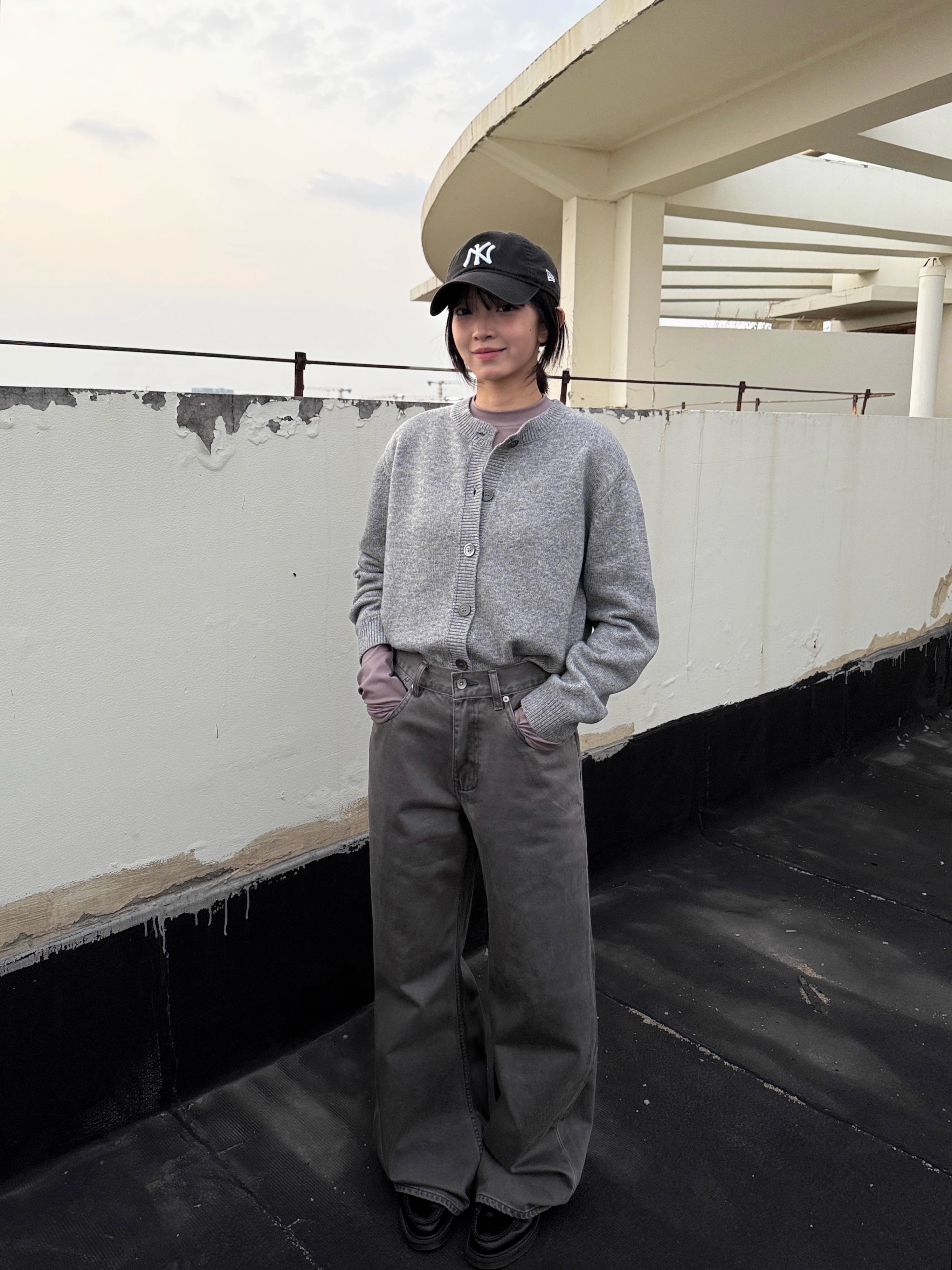 オーストラリア産ウールカーディガン N6109