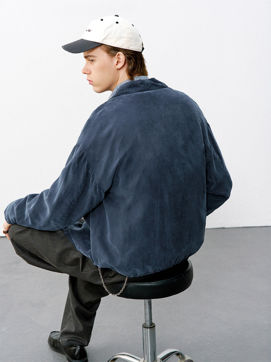 ベルベットタッチ ハリントン ドロップショルダー N6570