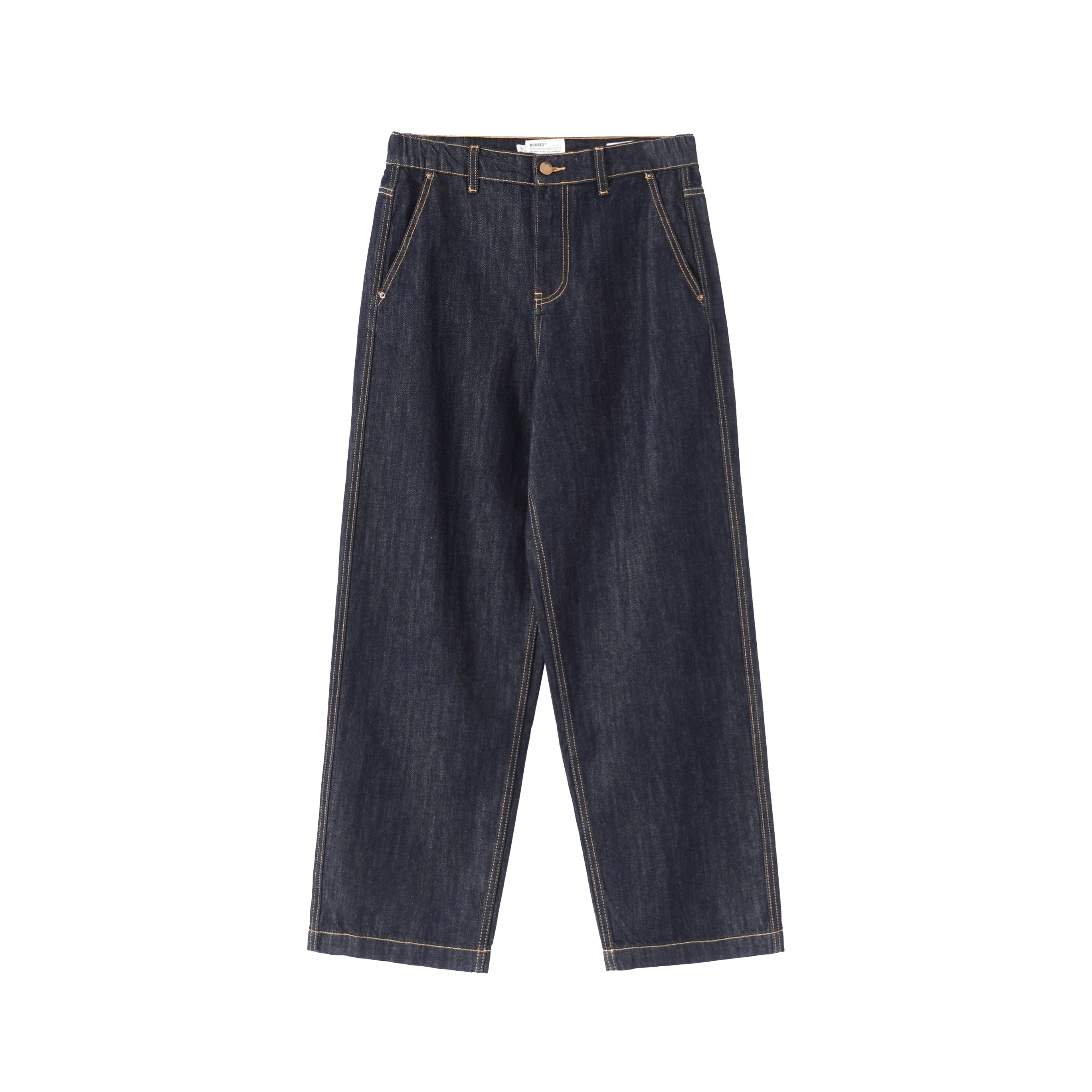 13.2oz・ソリッドウォッシュ・リジッドワイドデニム N6228