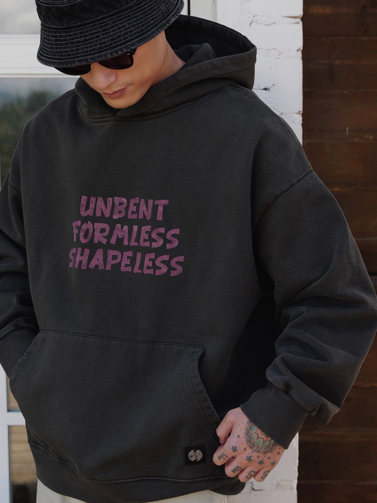 500G・ワックスダイ&ウォッシュ・ヘビーウェイトフーディーN6127