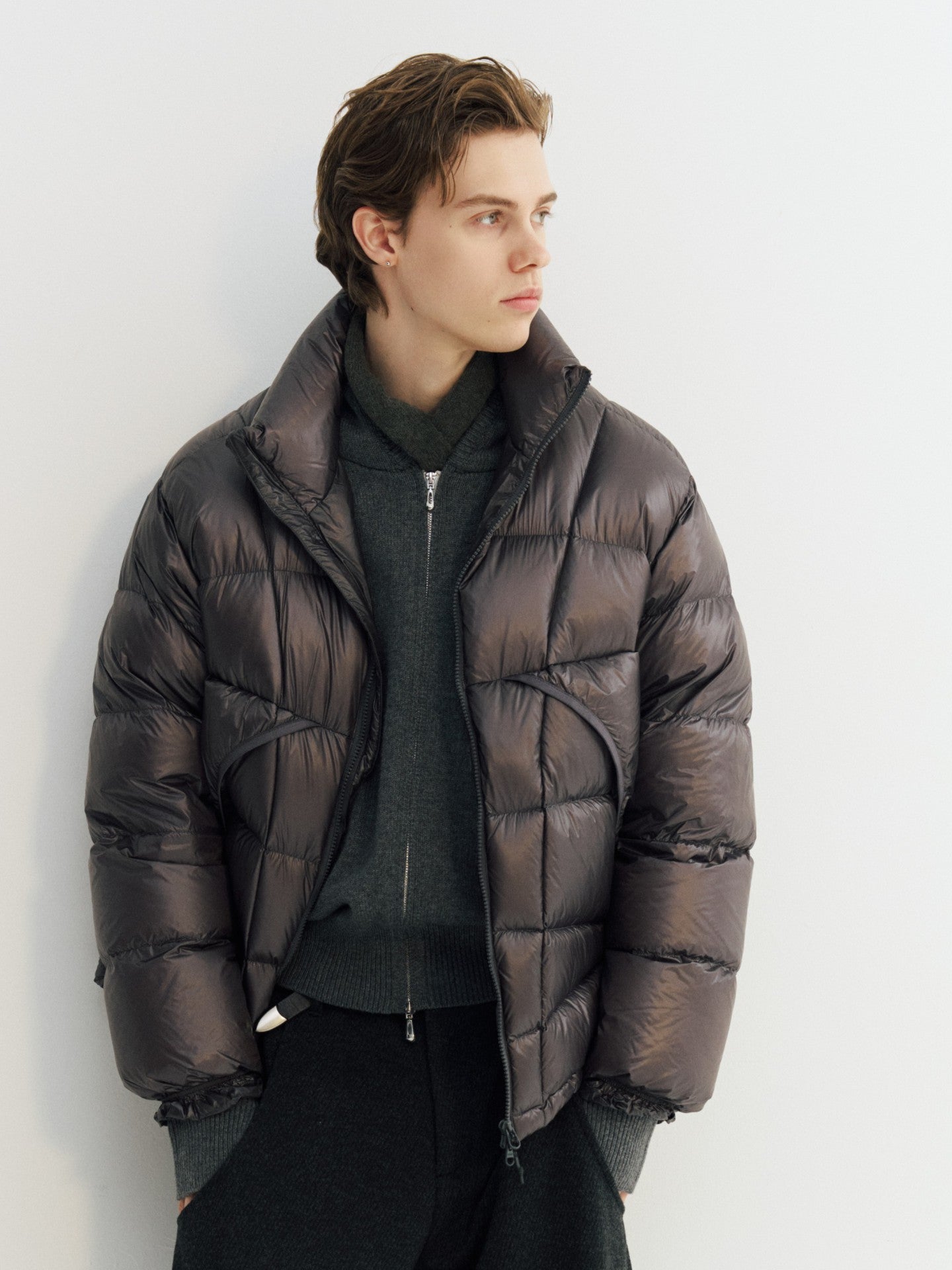 【機能性ウェア】10Dリップストップ・90%ダックダウン・パファージャケット N6183