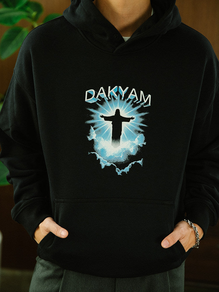 【380G】ヘイローグラフィックプルオーバーフーディ N6382