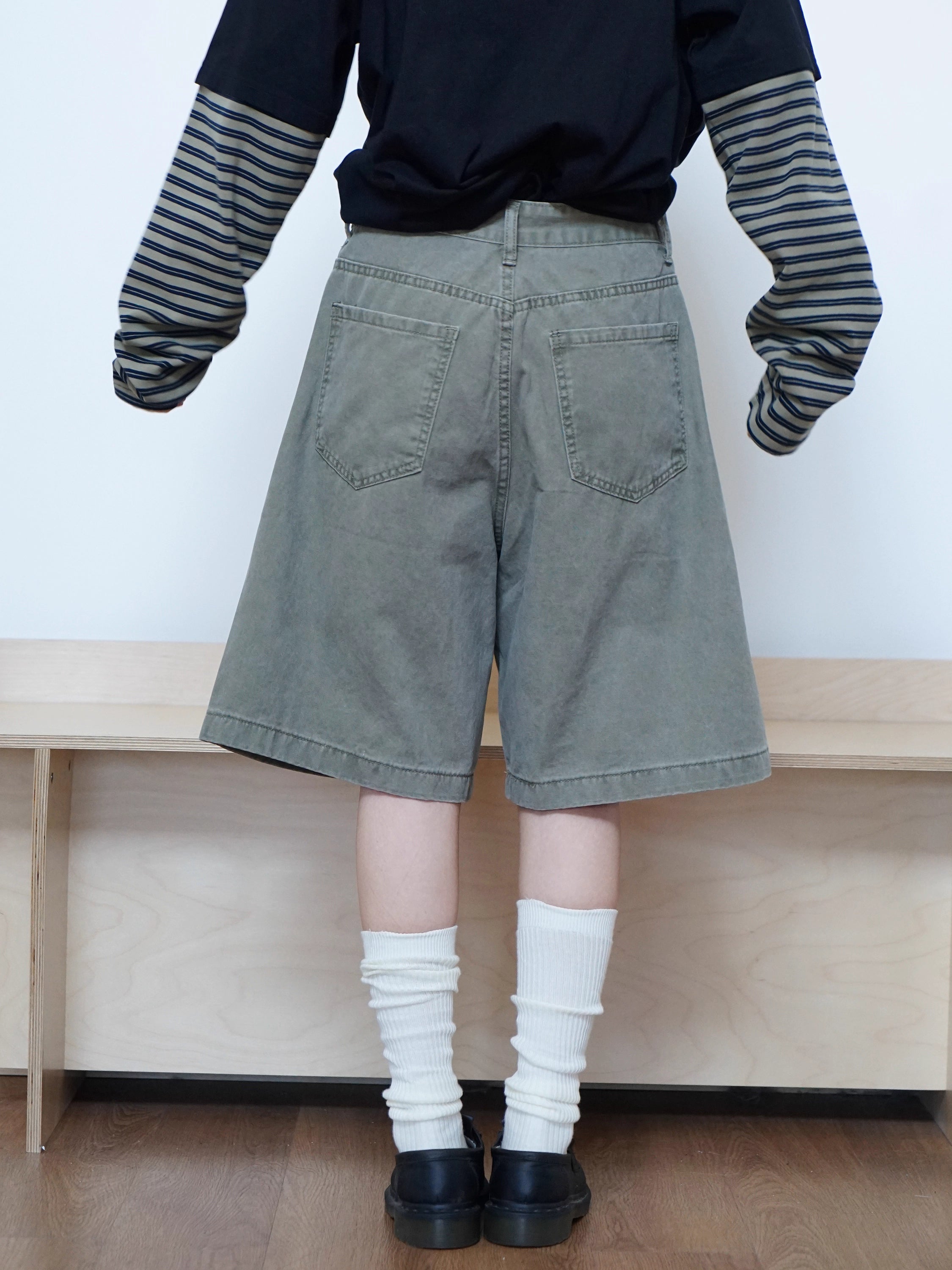 ハーフデニムパンツ N5778