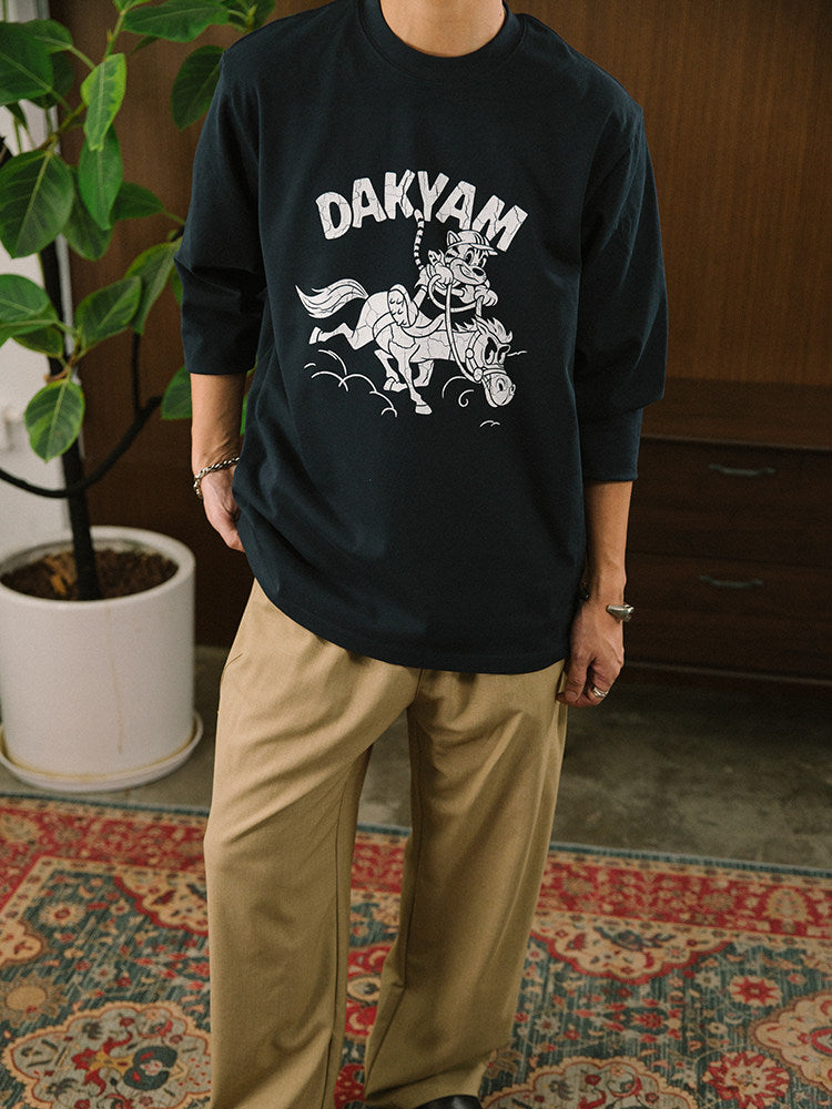 レーシングファンタジー プリント ロングスリーブT N6380