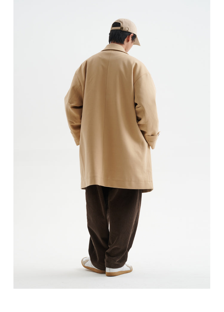 Mid-length wool coat N3000