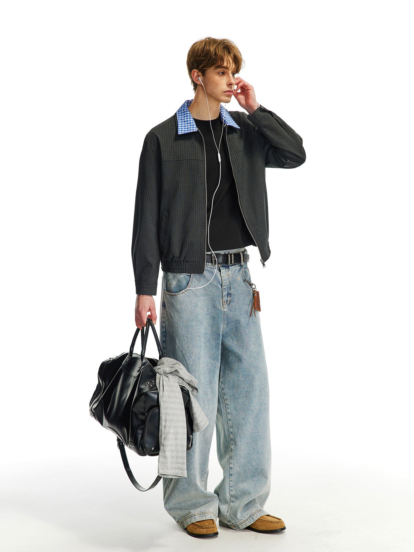 パッチワーク バーン風 クリーンフィットジャケット N6548