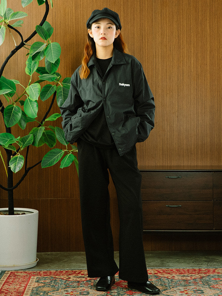 シワ加工 ライトウェイト ロゴコーチジャケット N6383