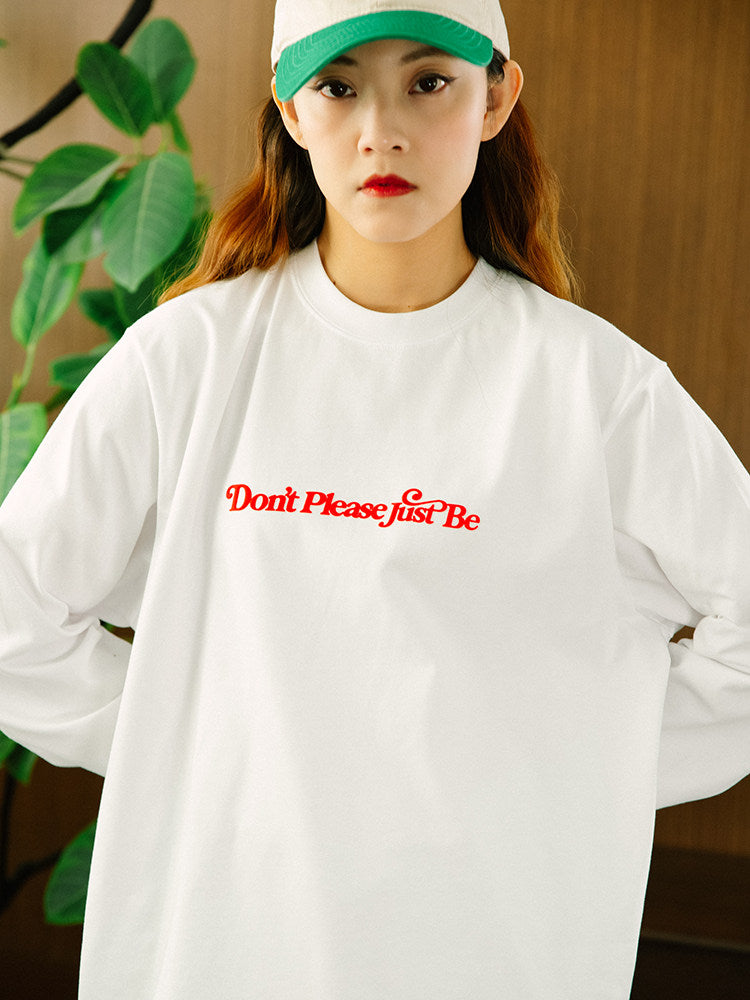 【260G】メッセージロゴ ヘビーウェイト ロングスリーブT N6384