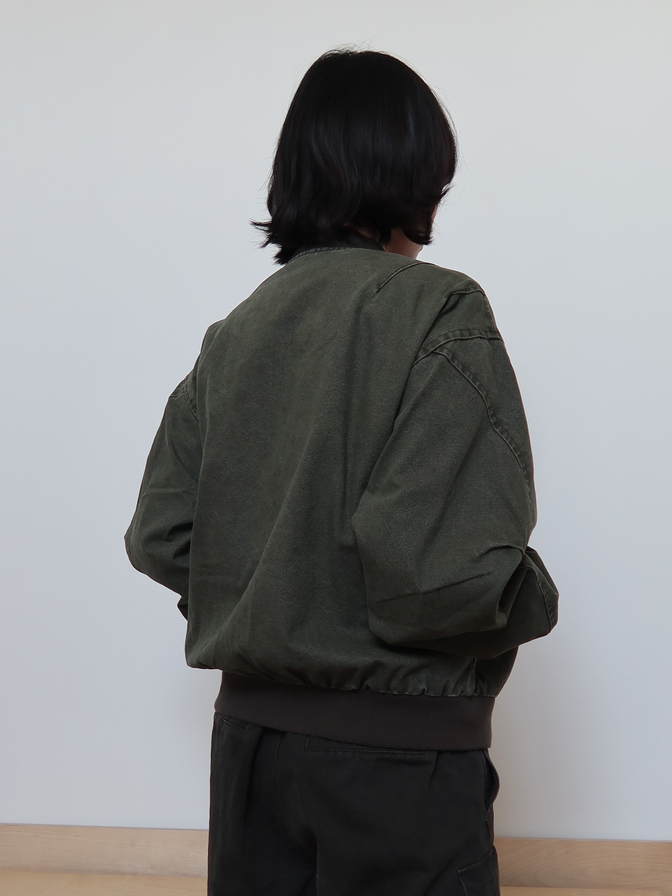 ヴィンテージウォッシュ ボクシーMA-1 フライトジャケット N6410