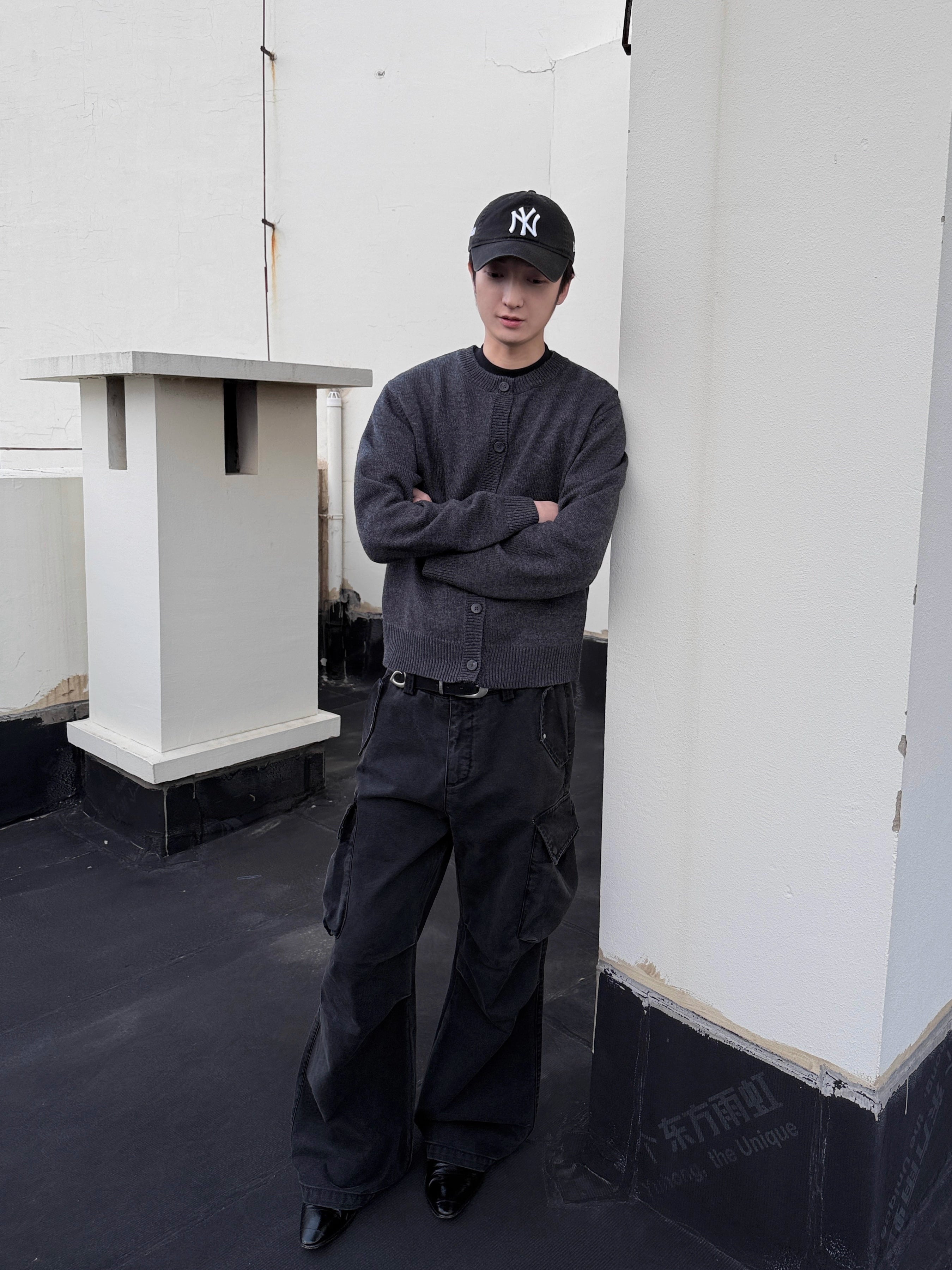 オーストラリア産ウールカーディガン N6109