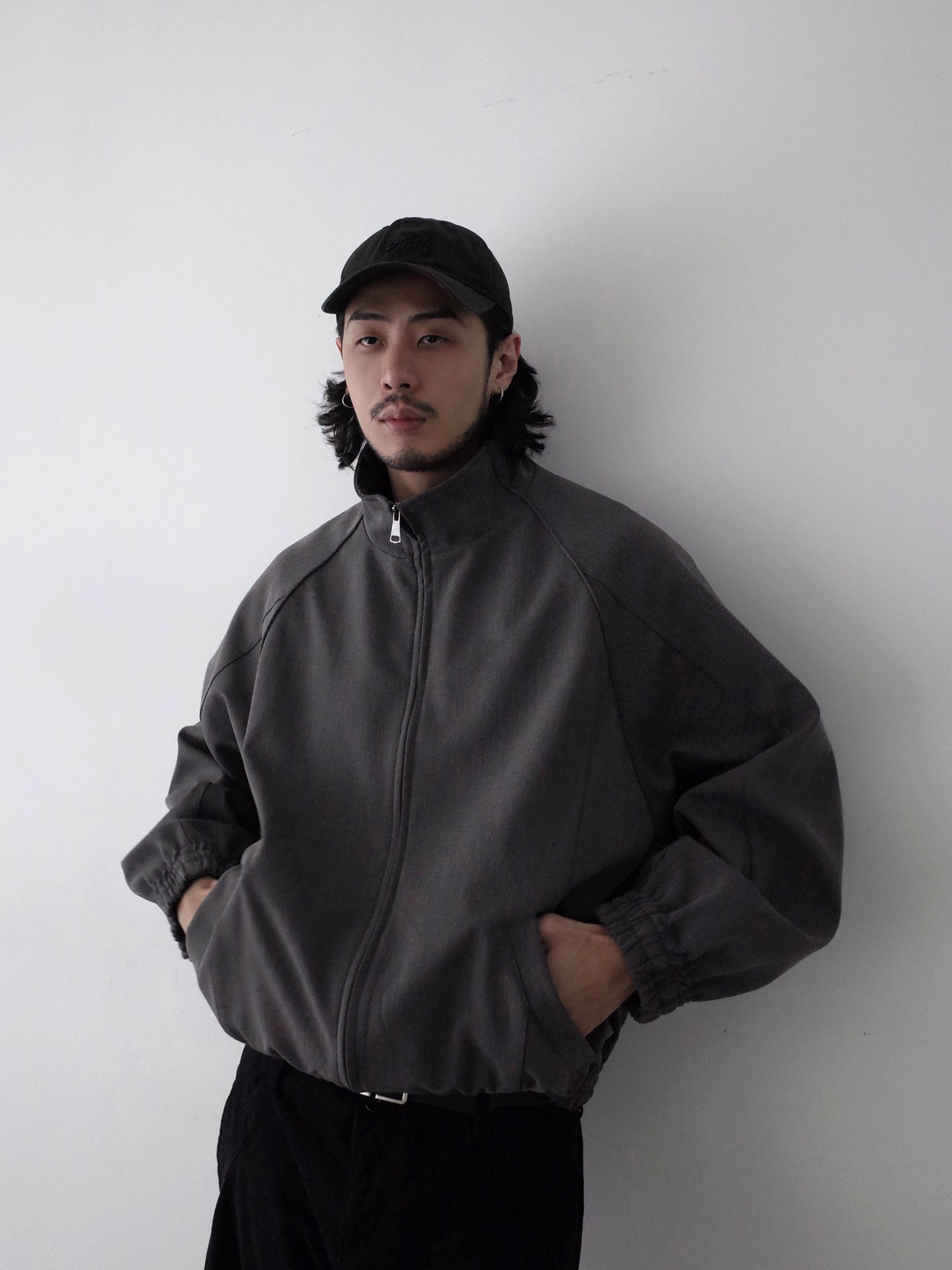 “デコンストラクション”・スタンドカラージャケット N6077