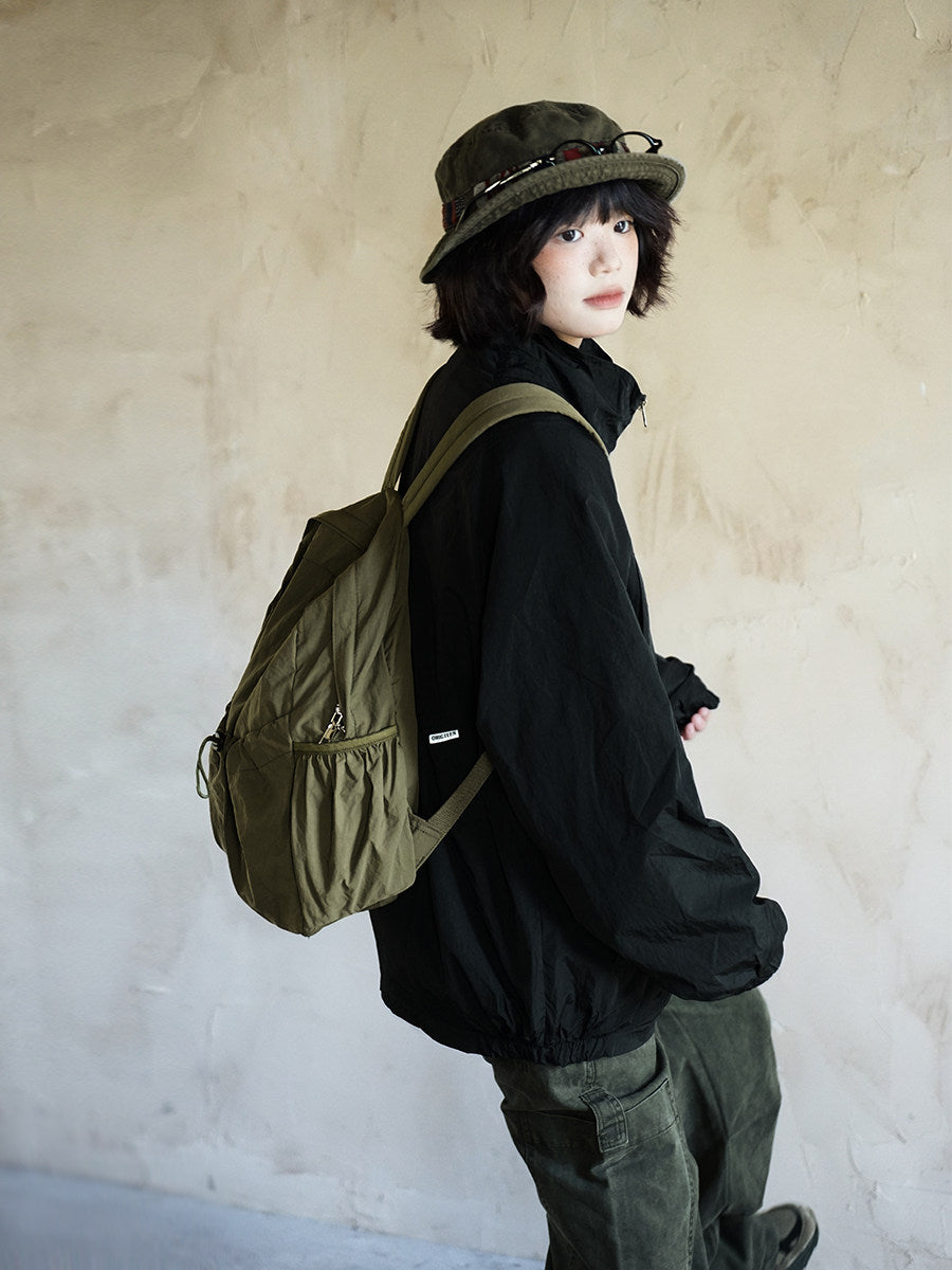 アウトドア ミニマルナイロンバックパック N6609