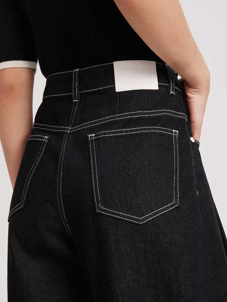 フレンチシック・ワイドデニム N6169