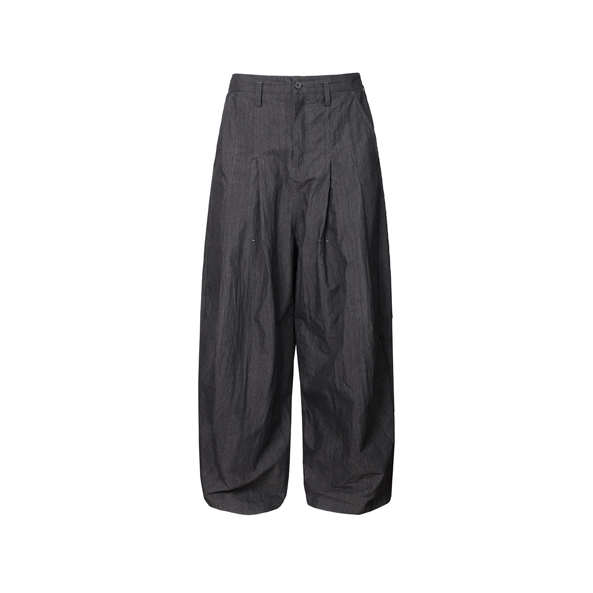 コクーンシルエット プリーツワイドパンツ N6618