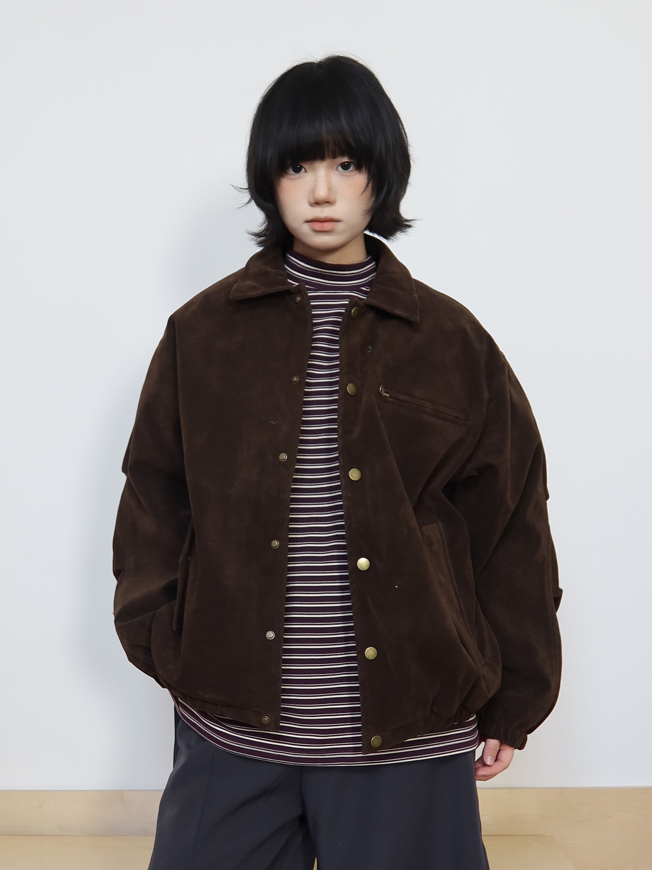 ヴィンテージスエード ダウンジャケット N6494