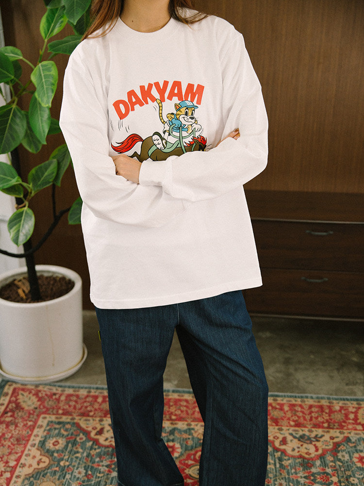 レーシングファンタジー プリント ロングスリーブT N6380