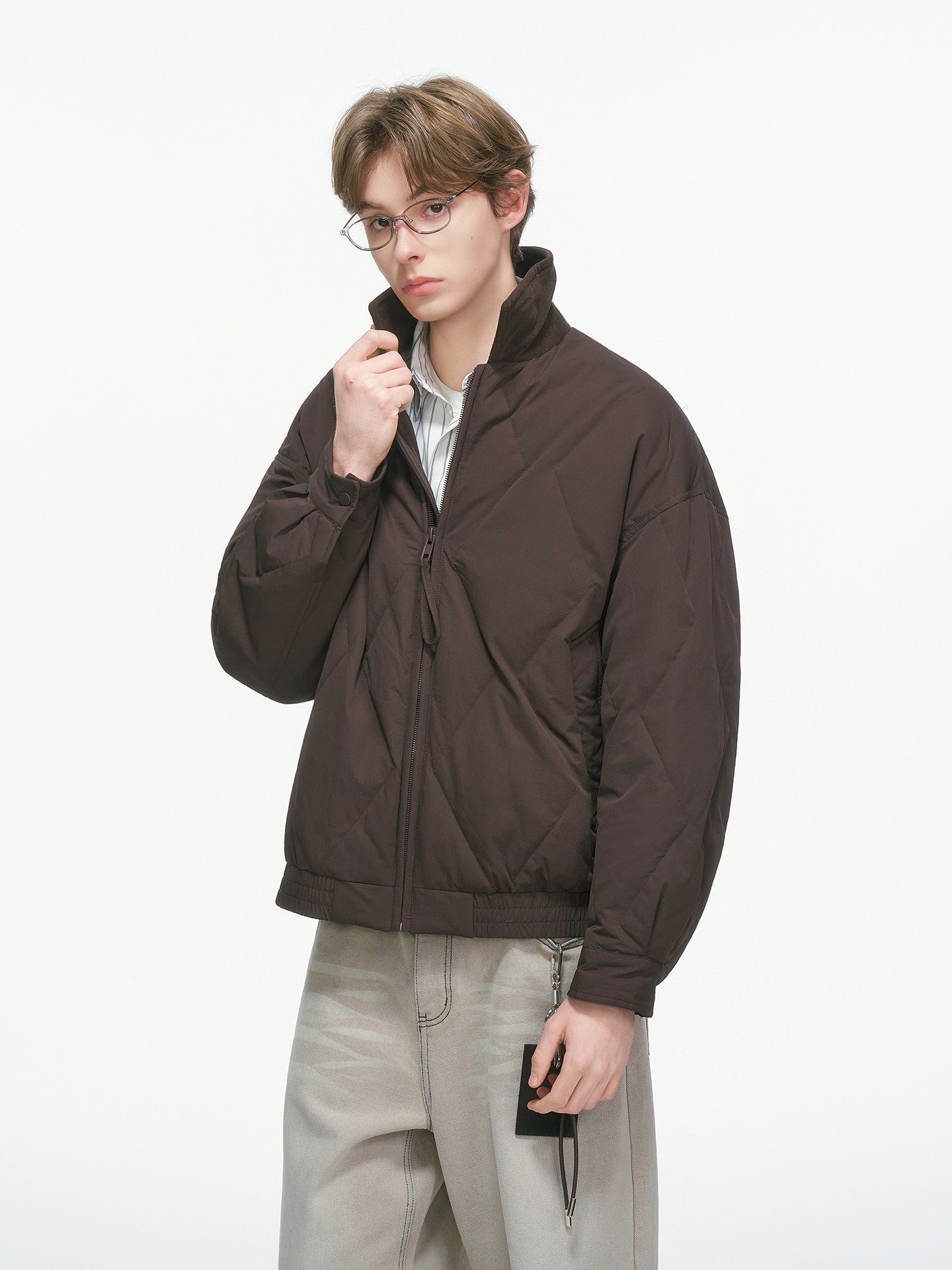 90%ホワイトダックダウン バーン風ワークダウンジャケット N6351