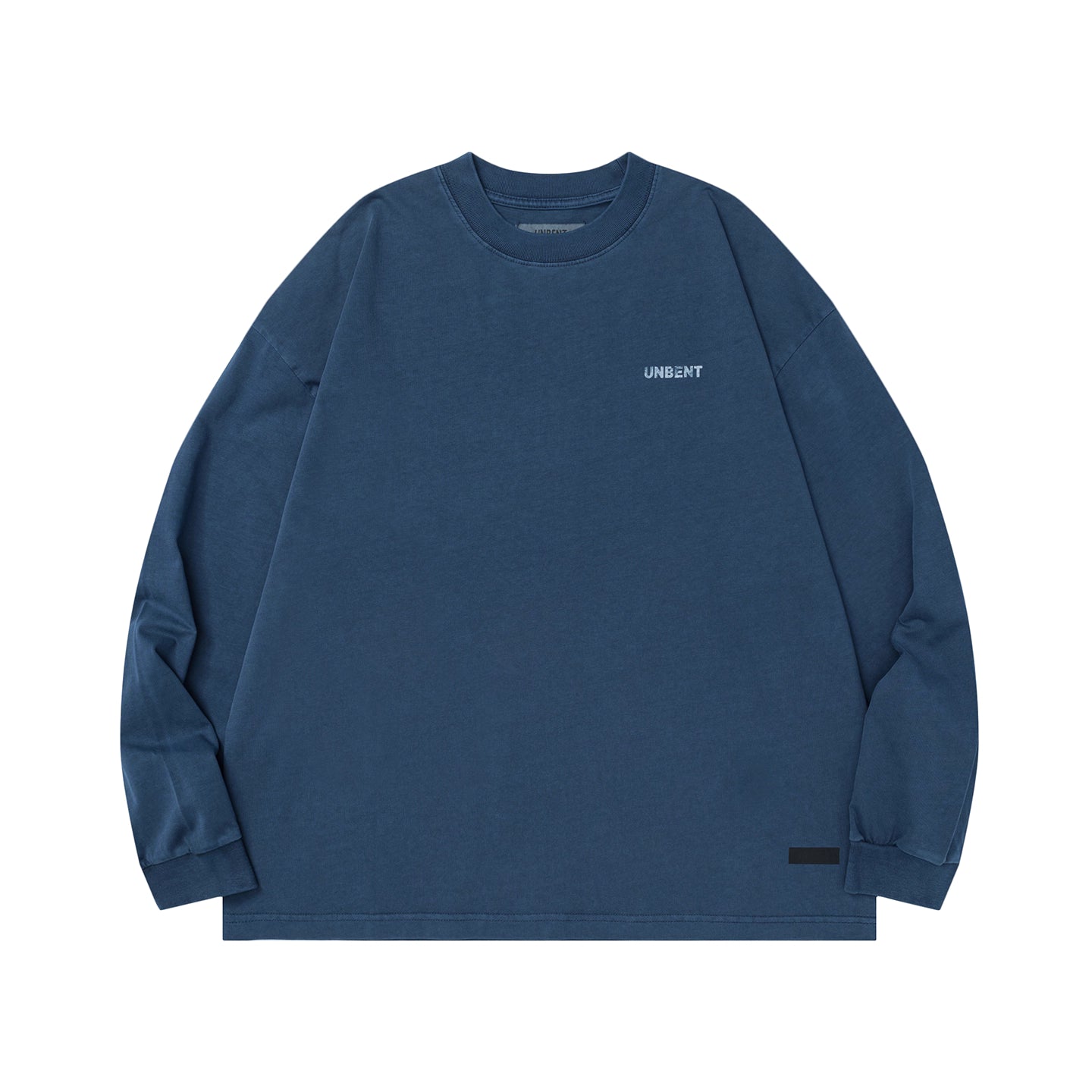 ワックスダイ・ロゴ刺繍ロンT N5746