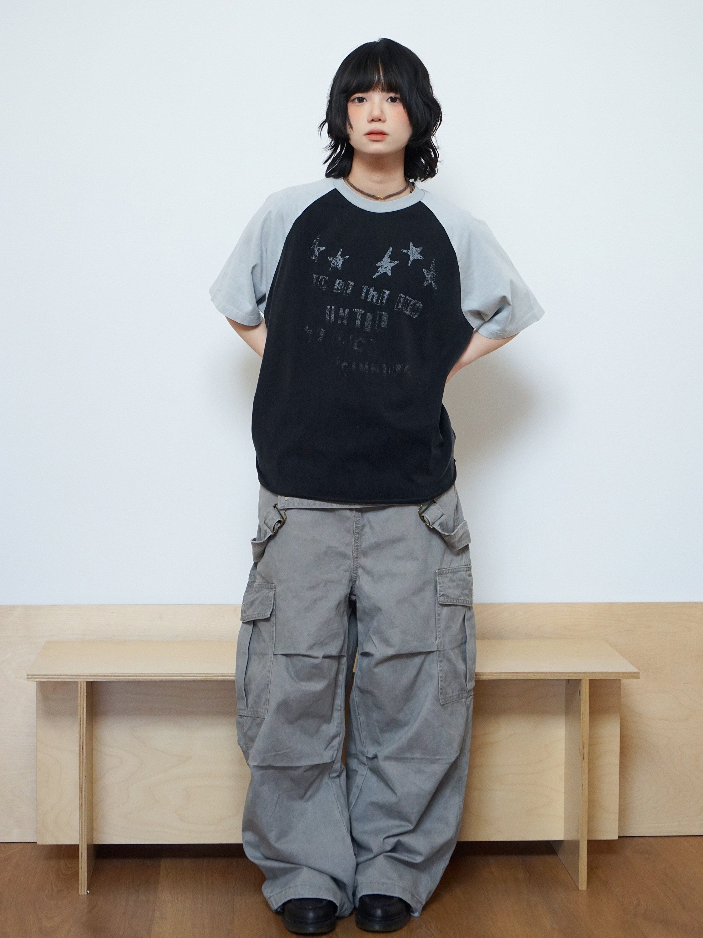 ヴィンテージウォッシュ オーバーオールパンツ N6779