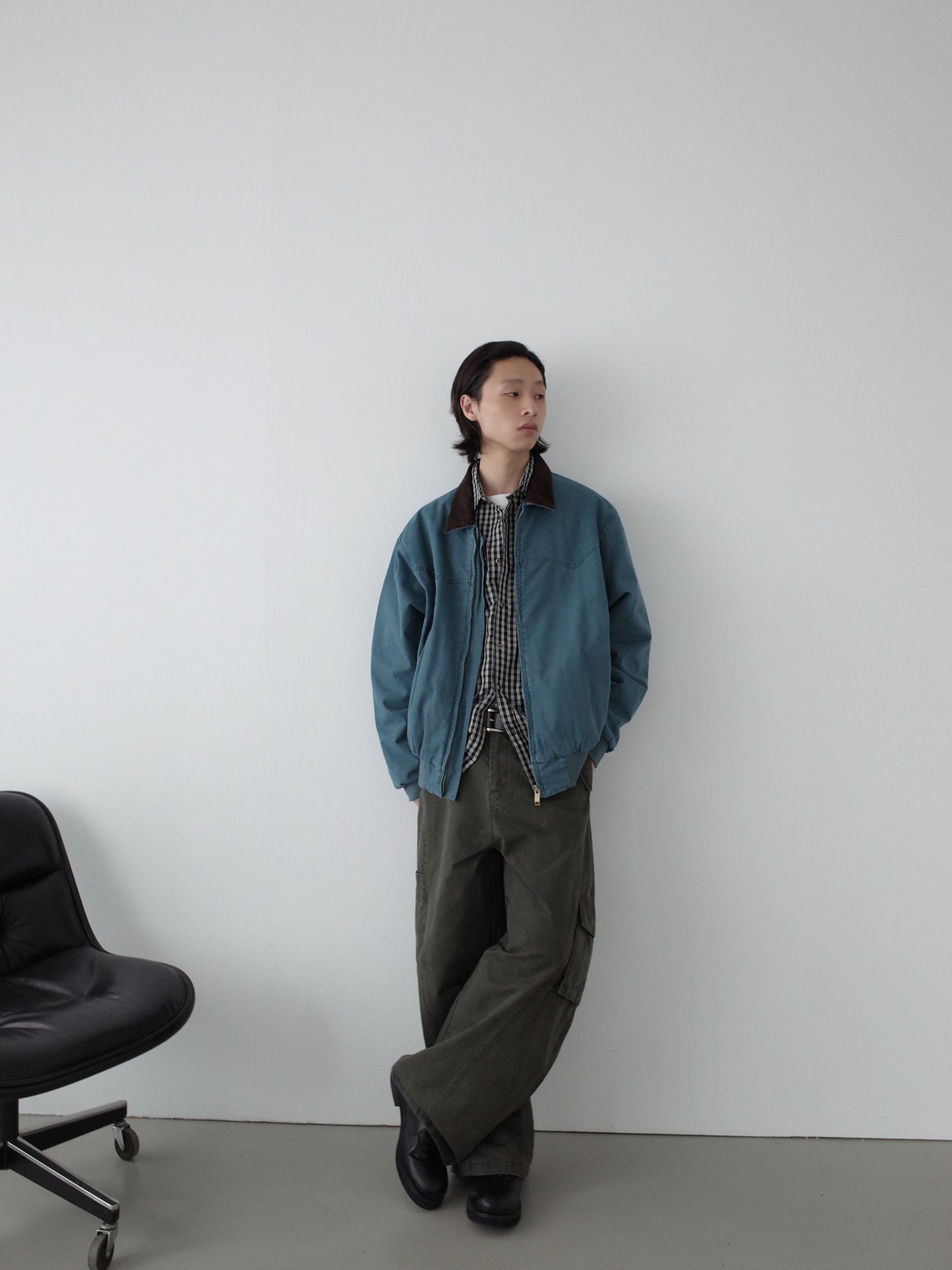 バーンスタイル中綿ワークジャケット ユニセックス N6140