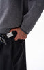No-collar zip blouson N5681