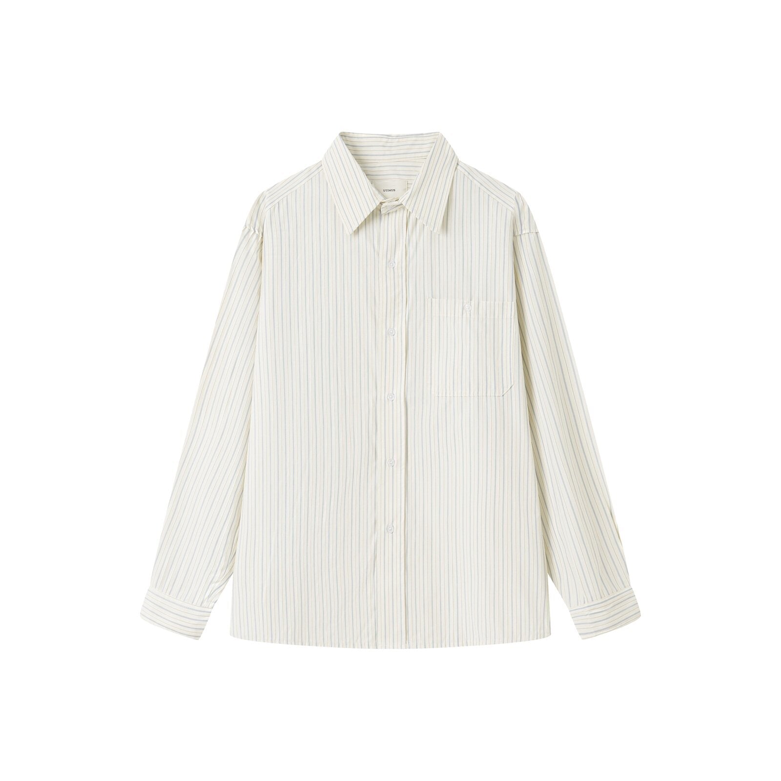 ミニマルストライプ レイヤードシャツ N6772