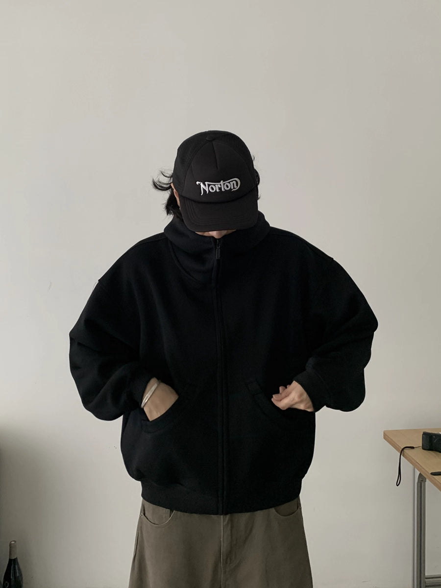 オーバーサイズ ボクシーフーディスウェット N5984