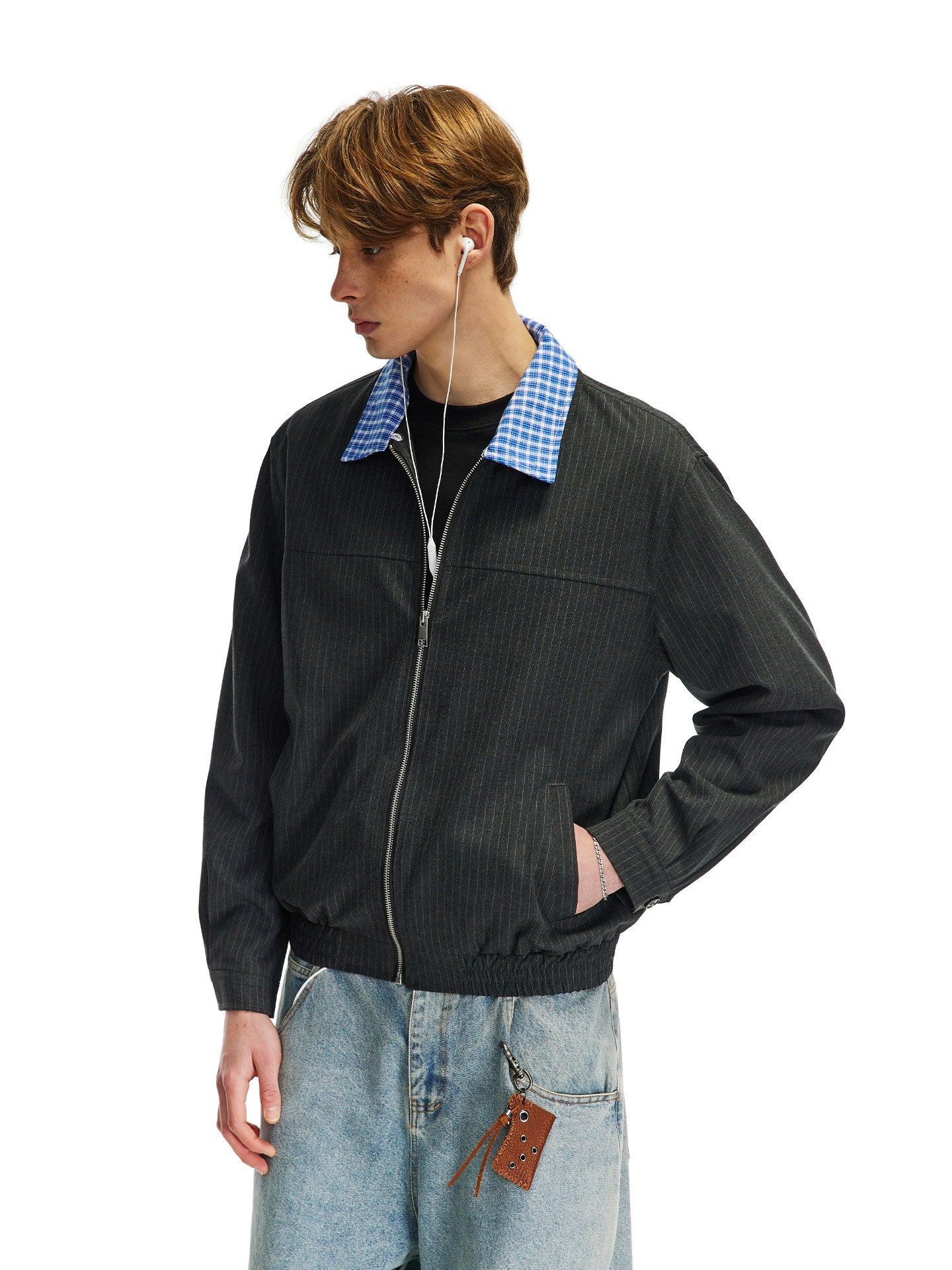 パッチワーク バーン風 クリーンフィットジャケット N6548