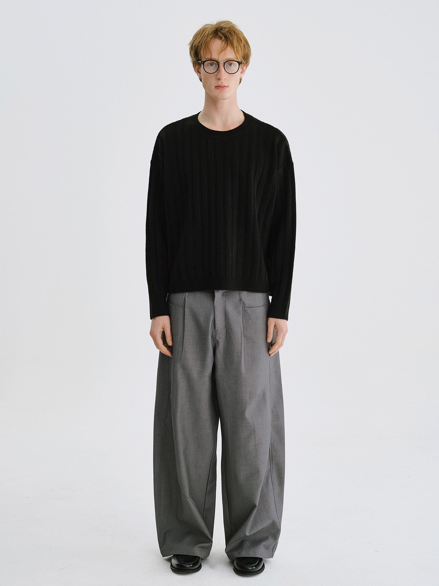 ミニマルリブ クリーンフィットニットN6714