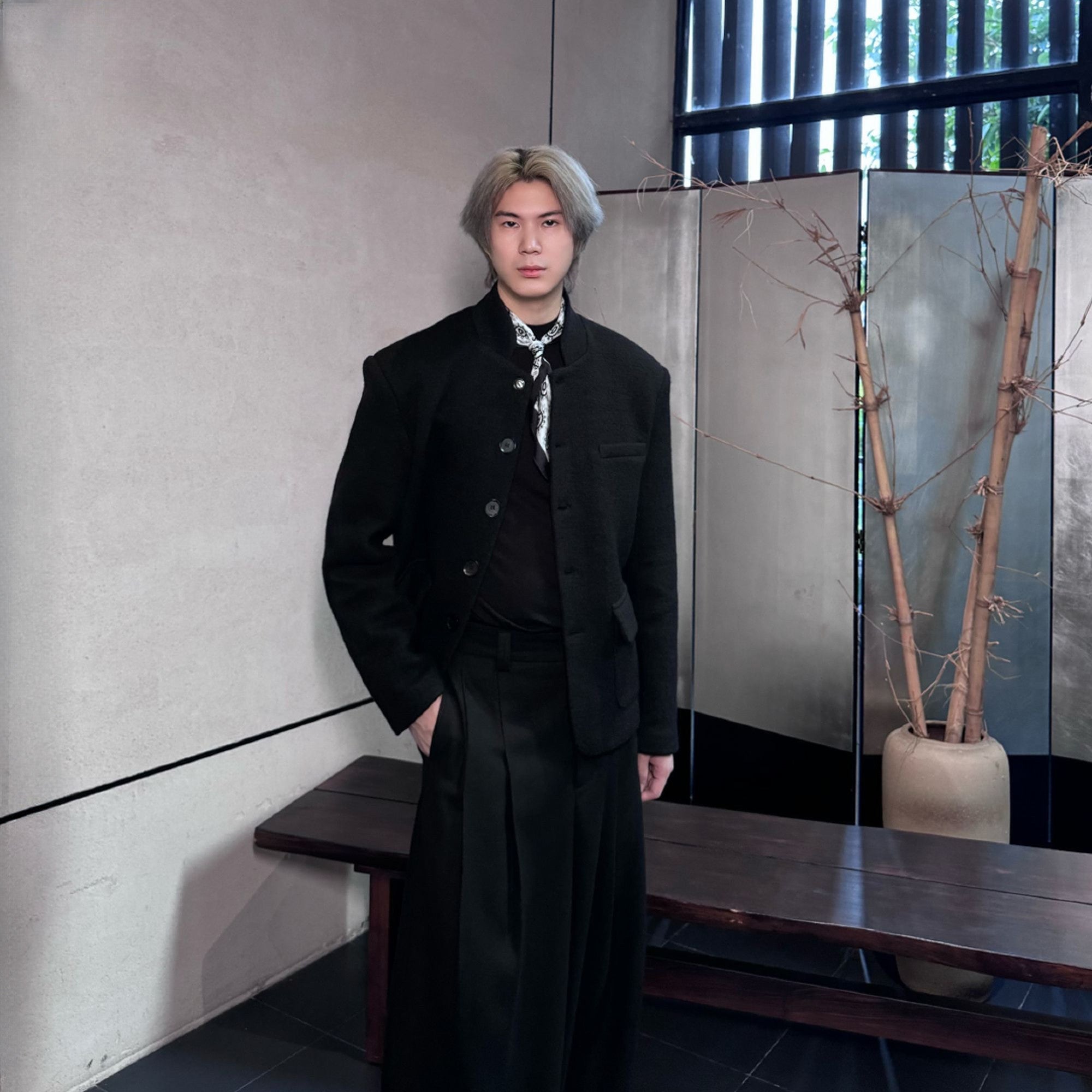 ウールテーラードジャケット N6559