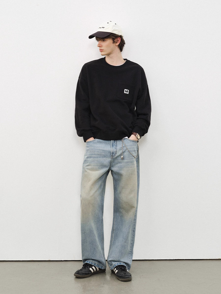 エイジドウォッシュ / 11.2oz ストレートデニム N6132