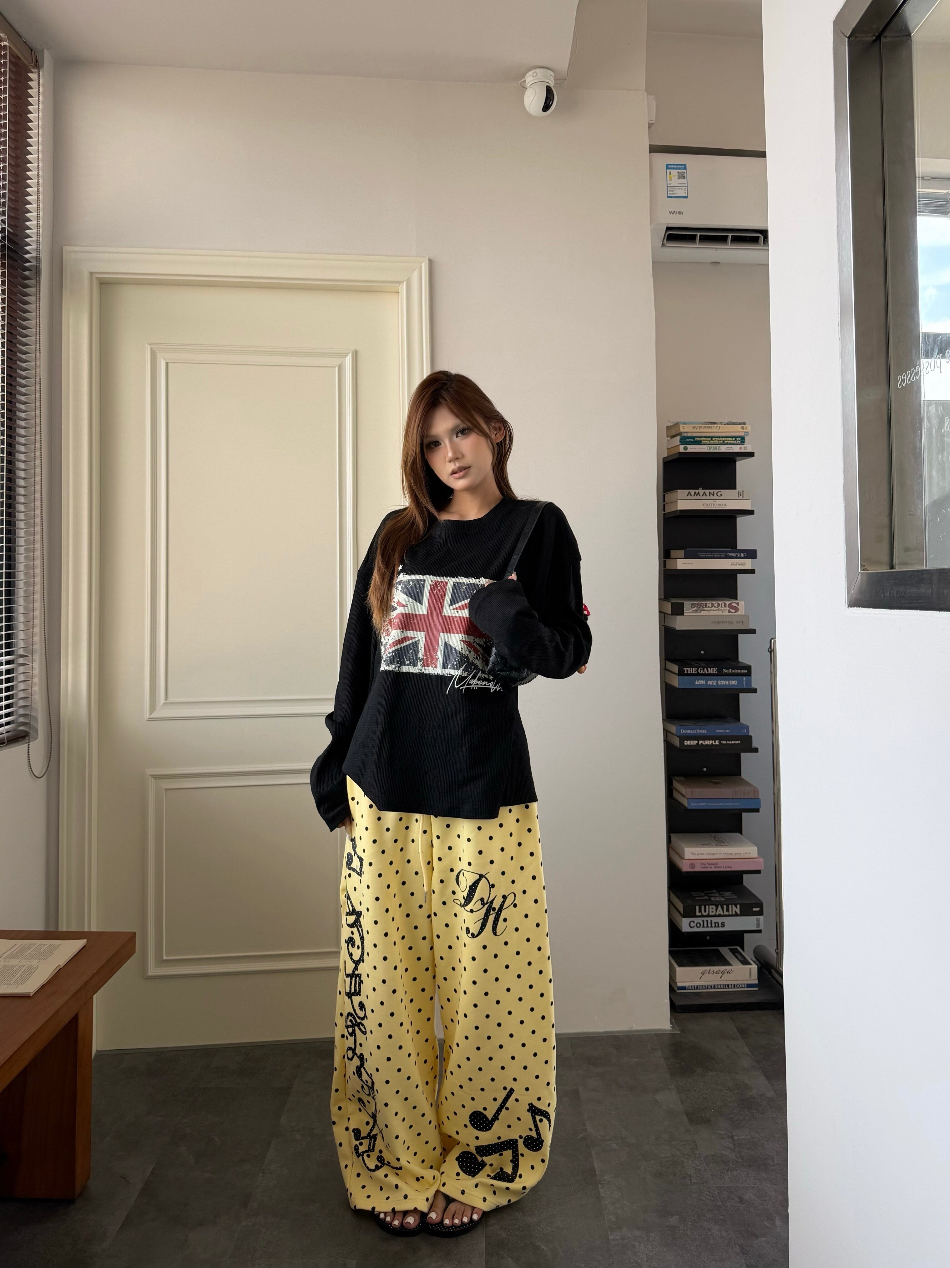 ワッフルヴィンテージフラッグTシャツ N7273