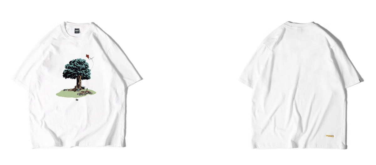 AfternoonプリントTシャツ コットン100% / Afternoon Print T-shirt N5508 - ファッション通販NNine(ナイン)
