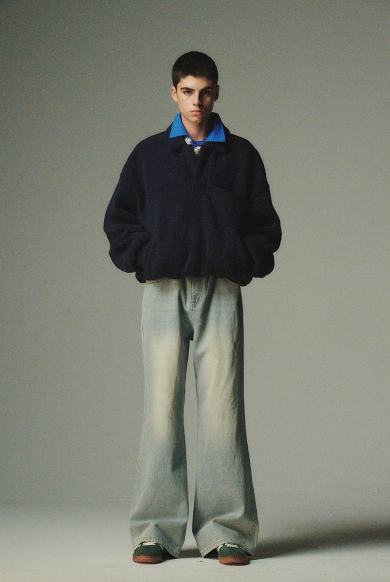 american flare denim pants フレアデニムパンツ N4472 - NNine