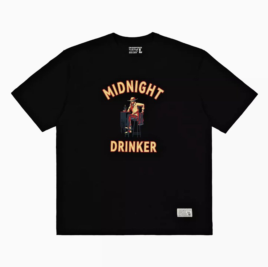 American print short sleeve T - shirt /キャラクタープリントT N3756 - NNine